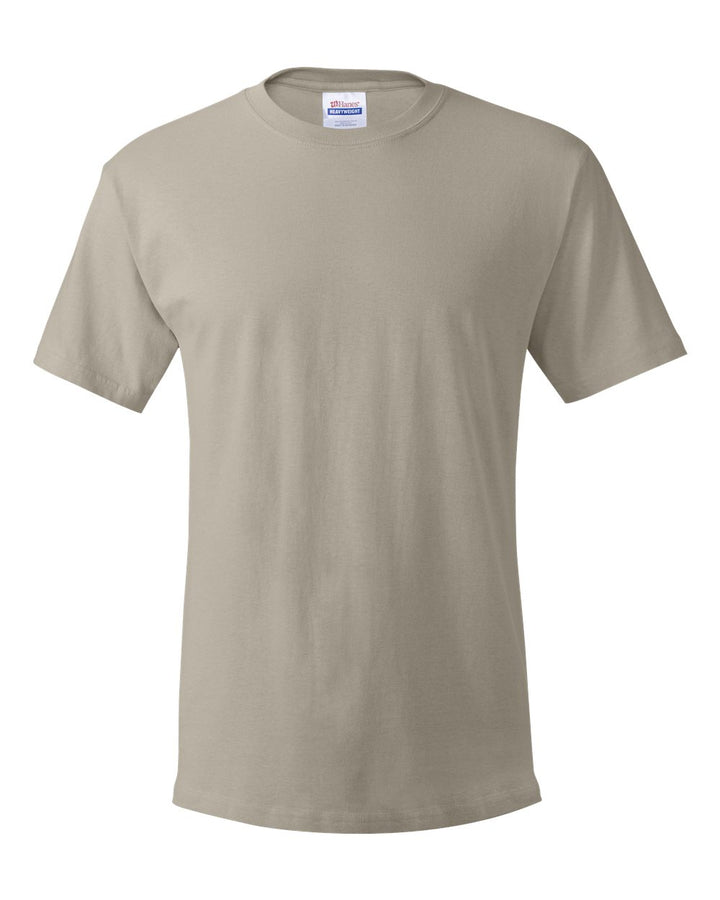 Front View of Sand Essential-T T-Shirt - 5280