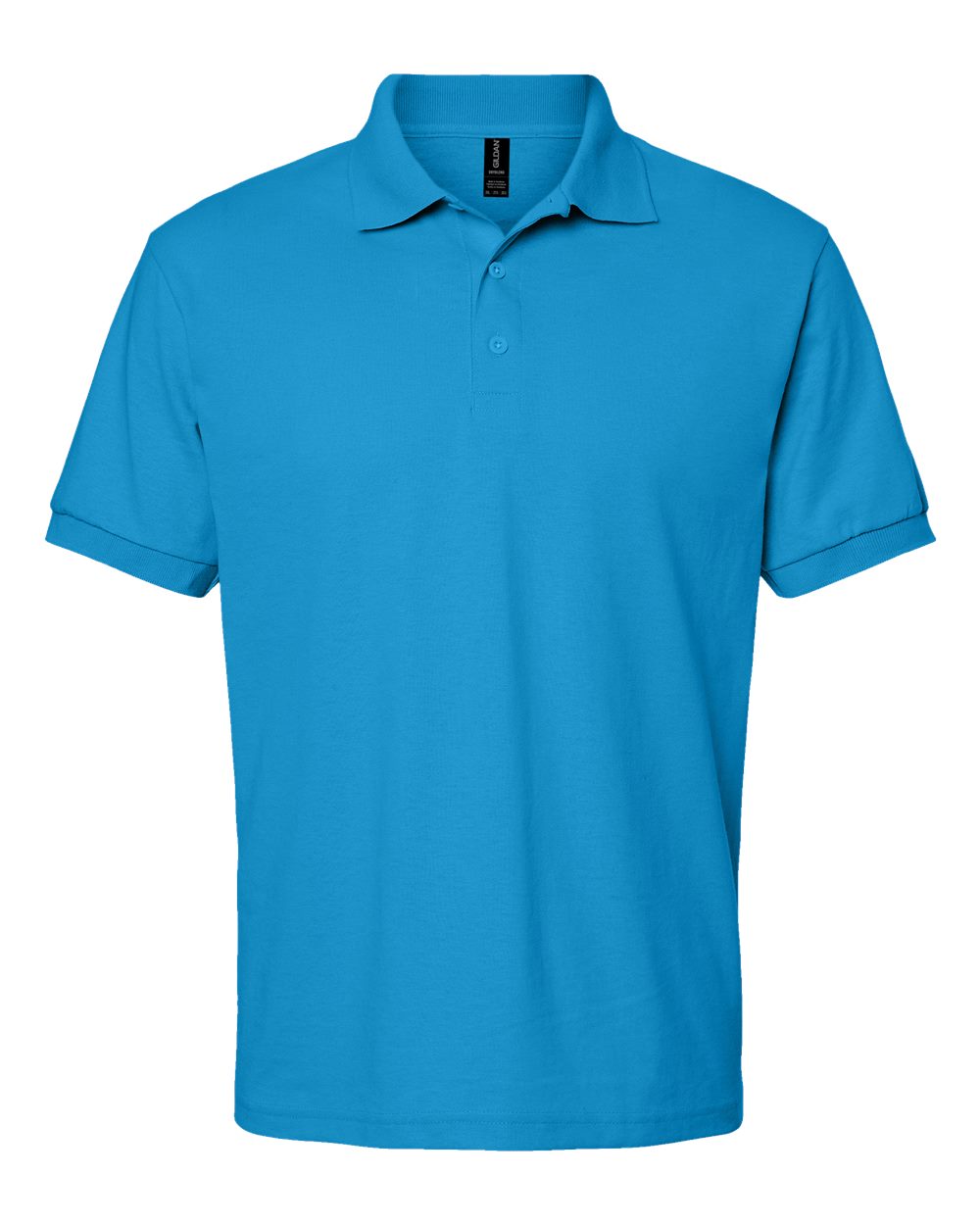Front View of Sapphire DryBlend® Jersey Polo - 8800