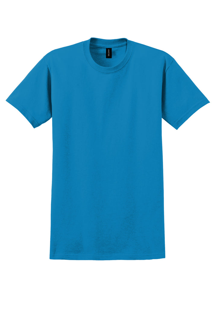 Front View of Sapphire Gildan - Ultra Cotton 100% US Cotton T-Shirt. 2000
