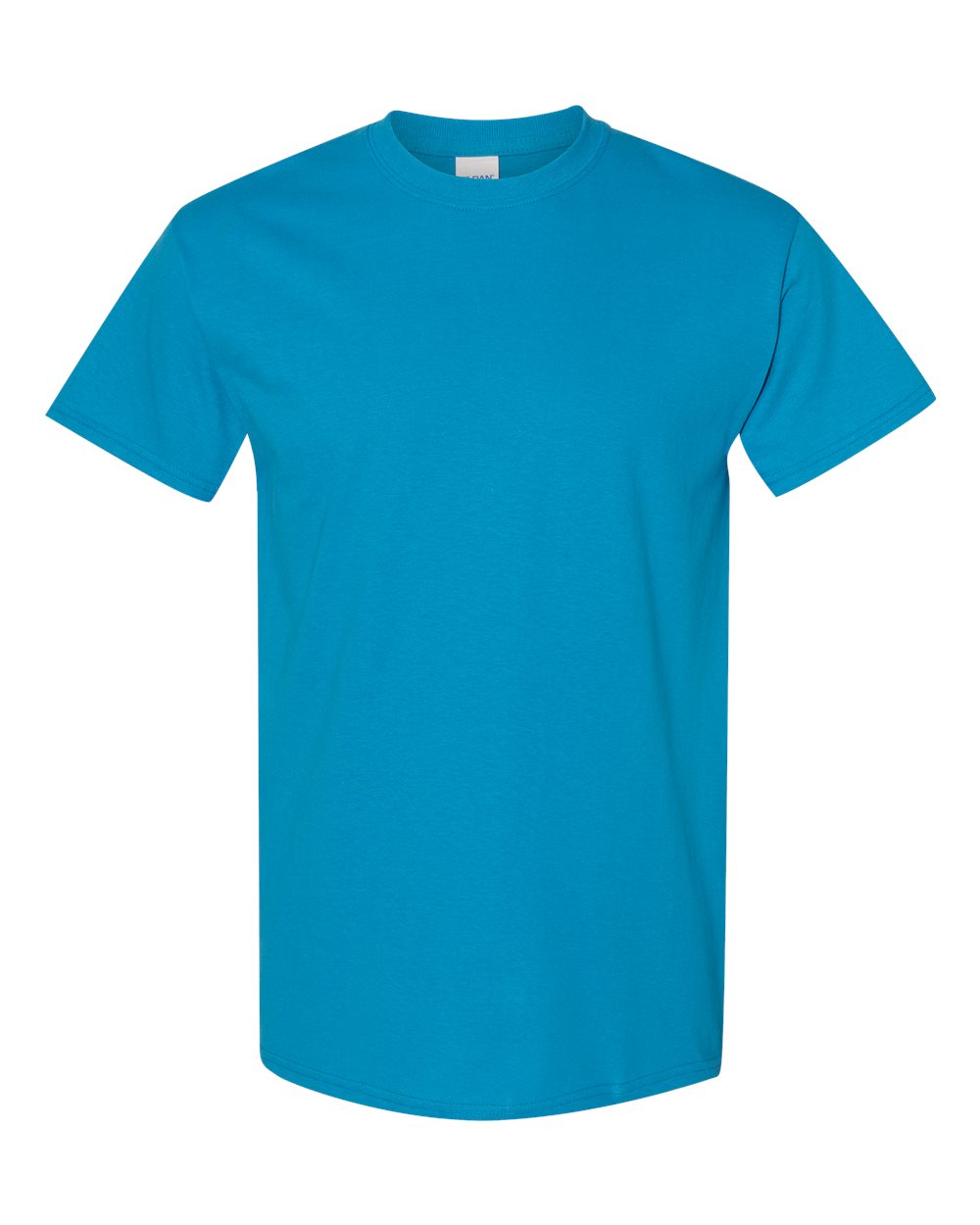 Front View of Sapphire Heavy Cotton™ T-Shirt - 5000
