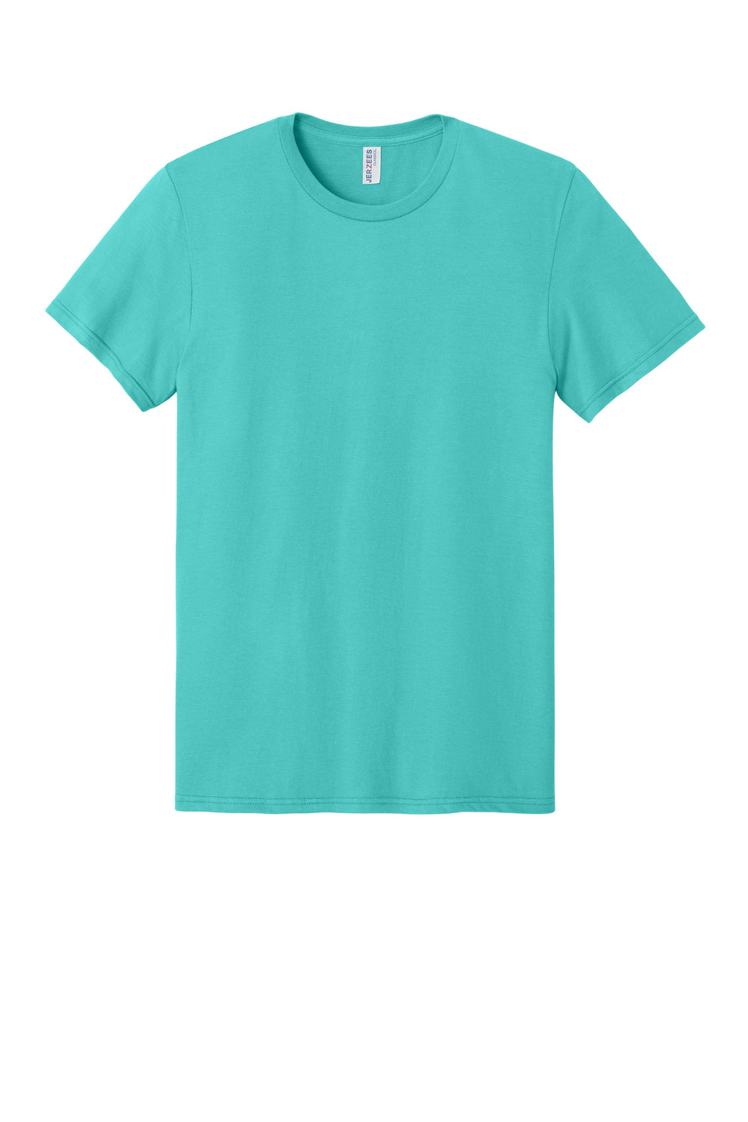 Front View of ScubaBlue Jerzees Classics Unisex Cotton T-Shirt 363M