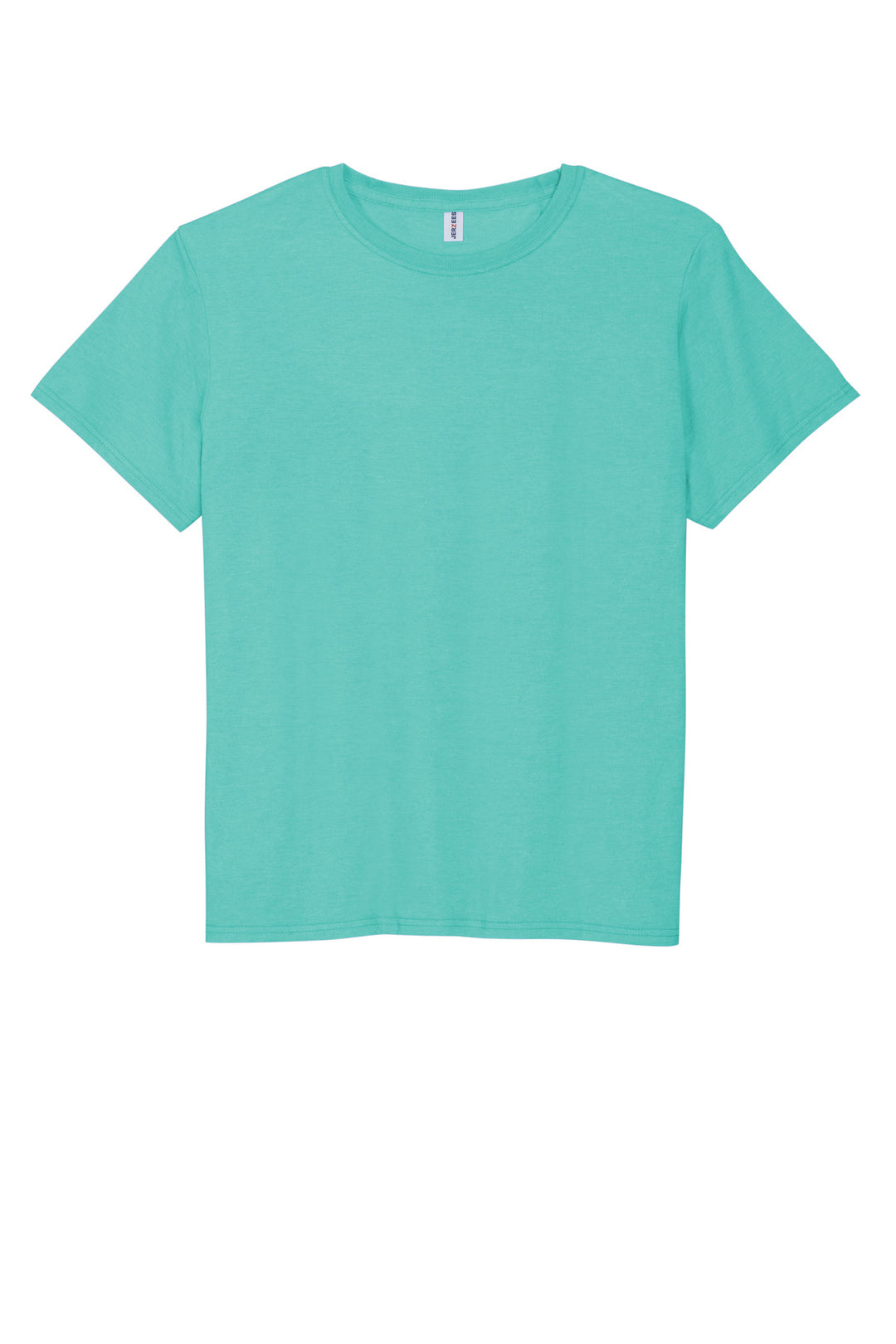 Front View of ScubaBlue Jerzees Premium Blend Ring Spun T-Shirt 560M