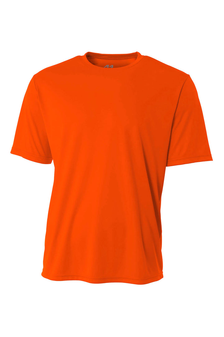 Front View of SftyOrg A4 Cooling Performance Short Sleeve Tee A4N3142