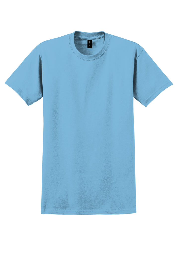 Front View of Sky Gildan - Ultra Cotton 100% US Cotton T-Shirt. 2000