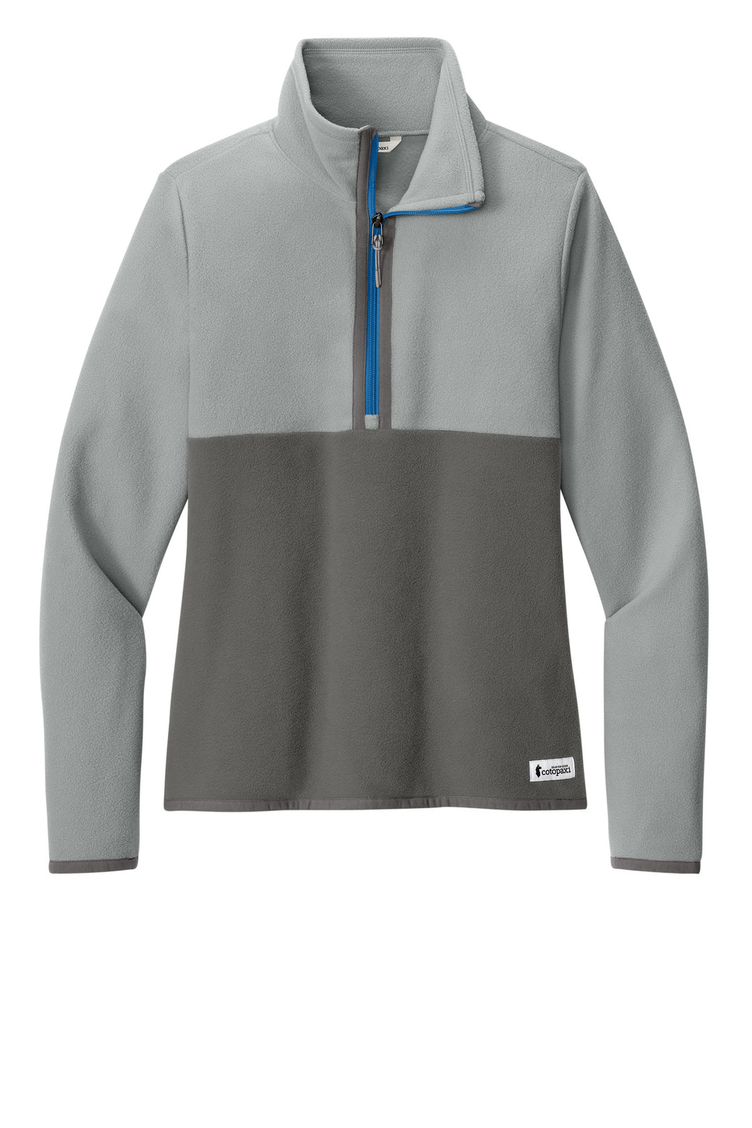 Front View of Smk/Cinder Cotopaxi Women's Amado 1/2-Zip Fleece COTOW1692
