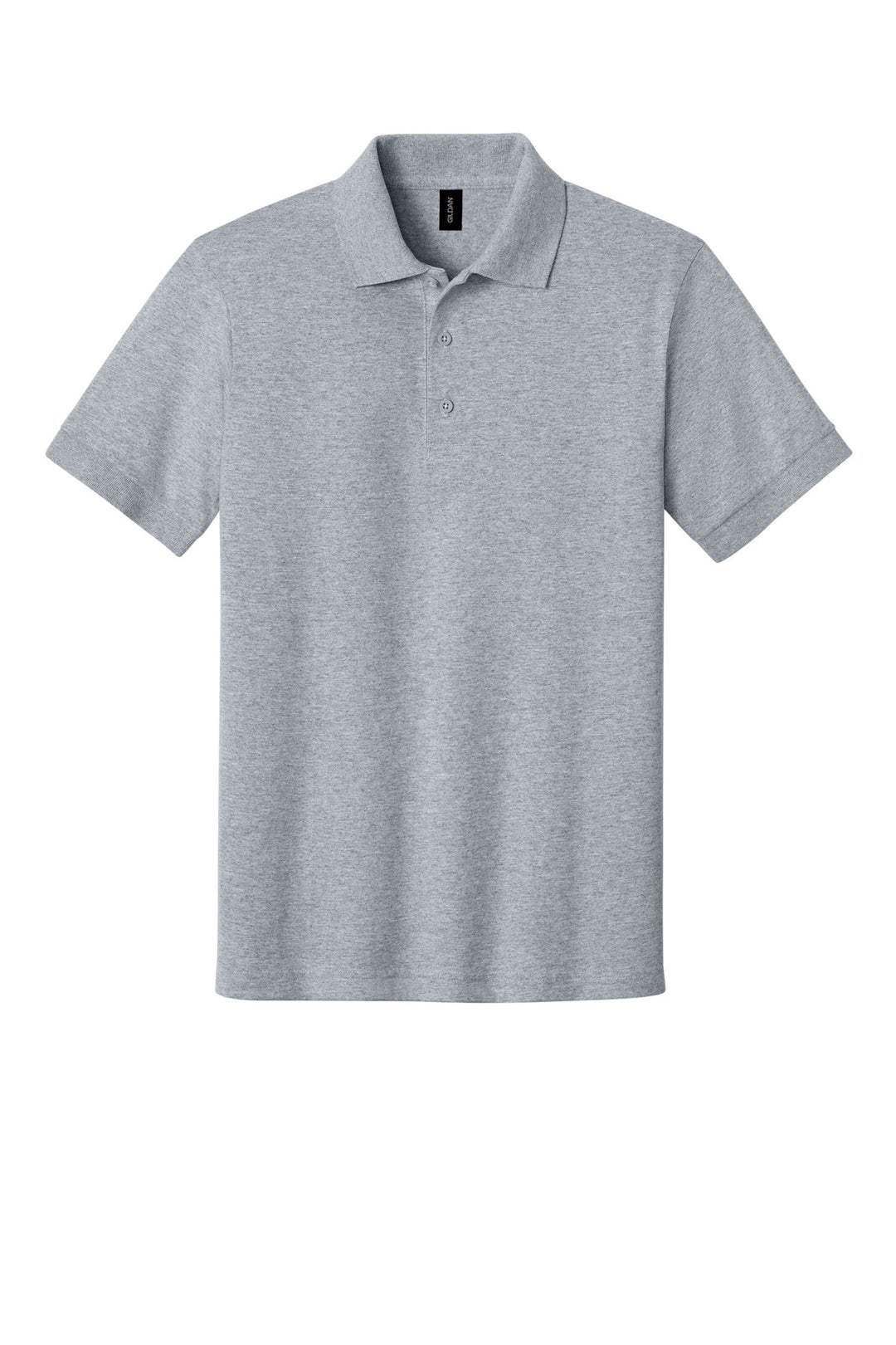Front View of Sport Grey Gildan - DryBlend 6-Ounce Jersey Knit Sport Shirt. 8800