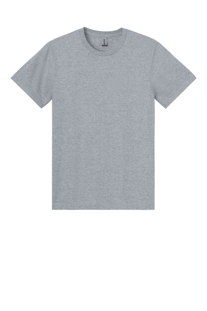Front View of SportGrey Gildan Light Cotton Tee 3000