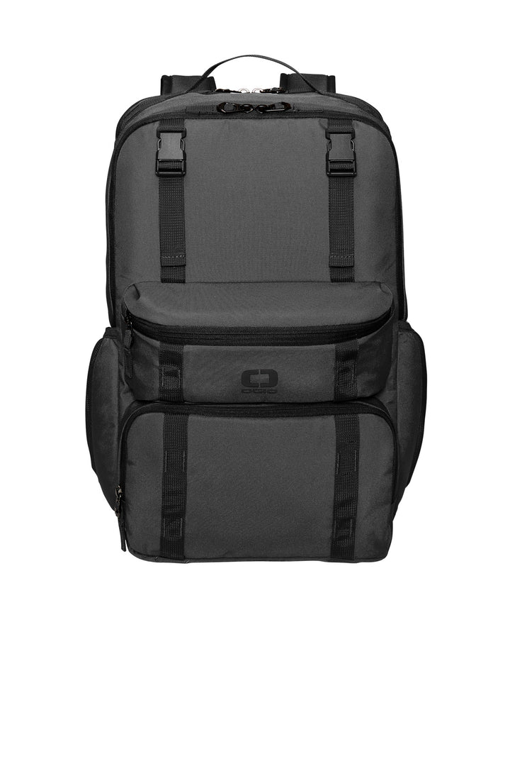 Front View of StormGrey OGIO Utilitarian Modular Pack 91018