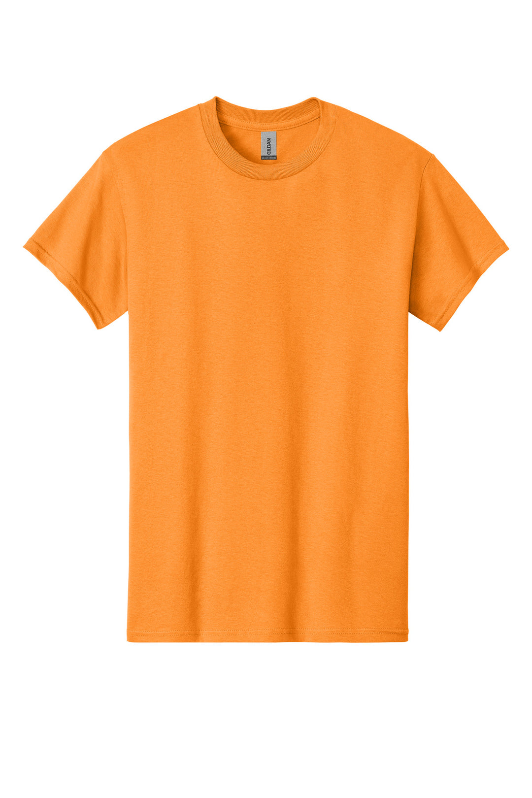 Front View of Tennessee Orng Gildan - Heavy Cotton 100% Cotton T-Shirt. 5000