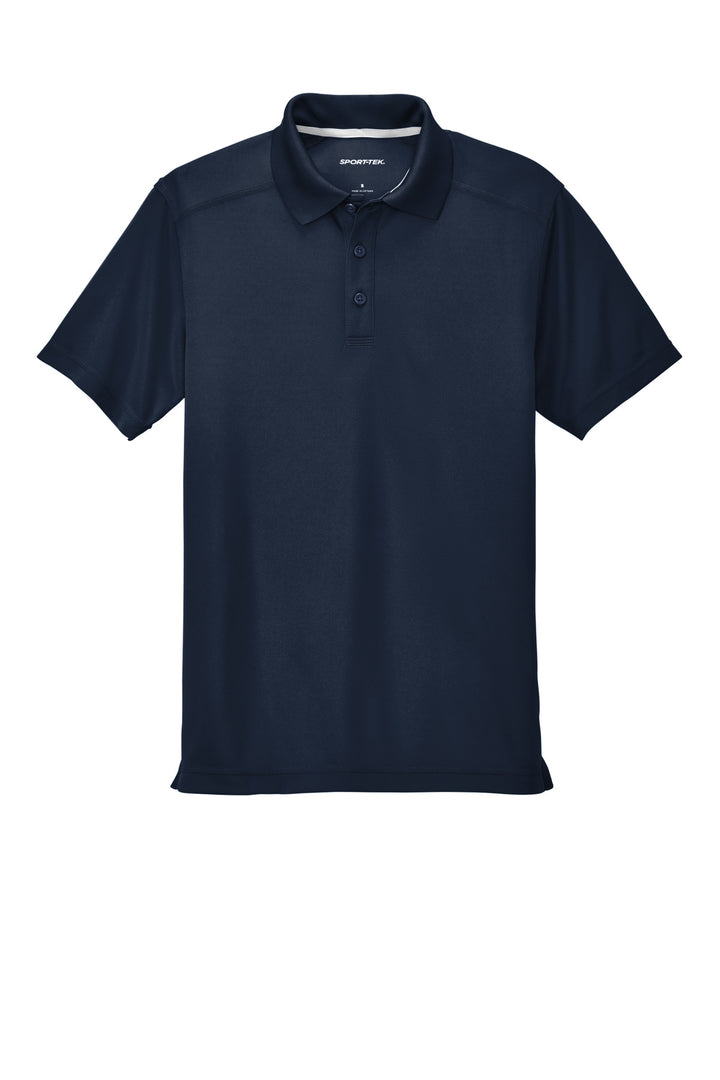 Front View of True Navy Sport-Tek PosiCharge Micro-Mesh Polo. ST680