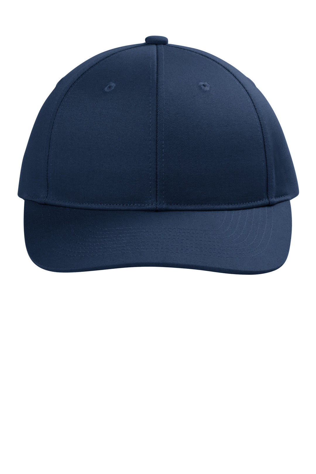 Front View of TrueNavy Port Authority Snapback Cap C408