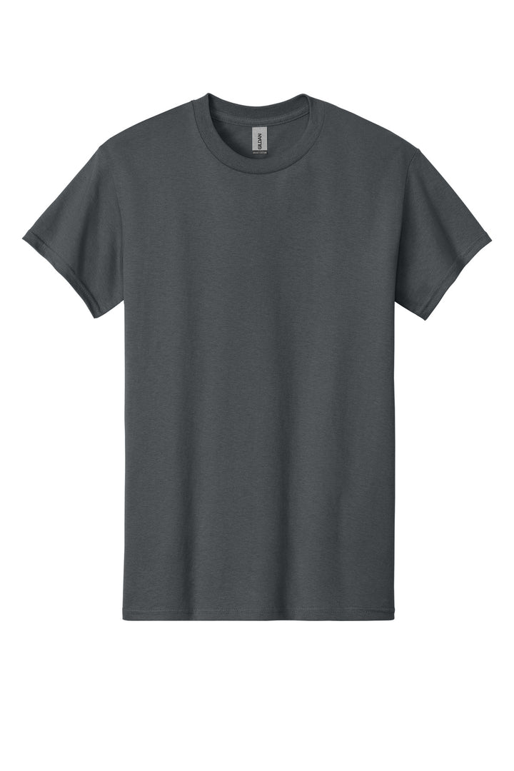 Front View of Tweed Gildan - Heavy Cotton 100% Cotton T-Shirt. 5000