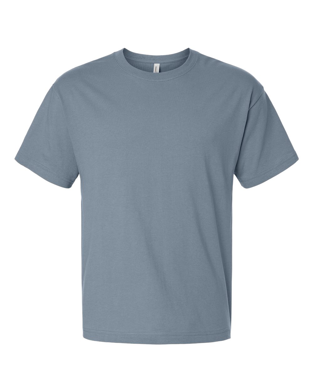 Front View of Vintage Denim 6 oz. Heavyweight Tee - 3010