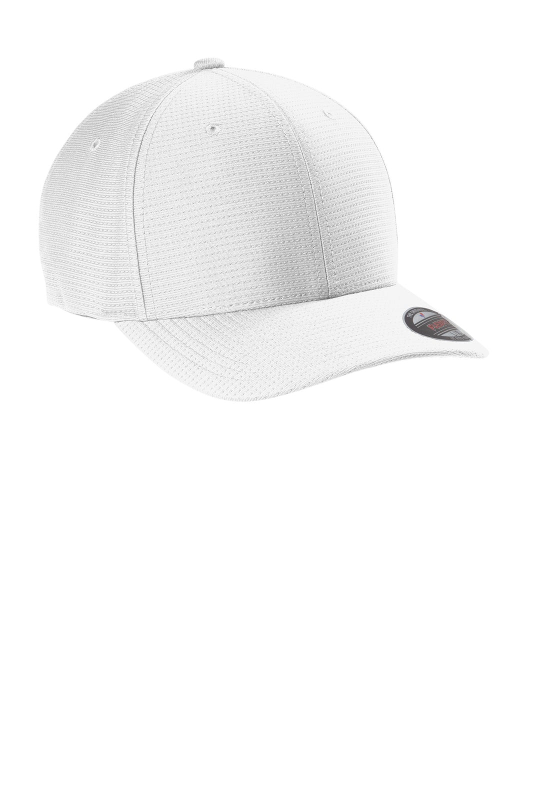Front View of White TravisMathew Rad Flexback Cap. TM1MU426