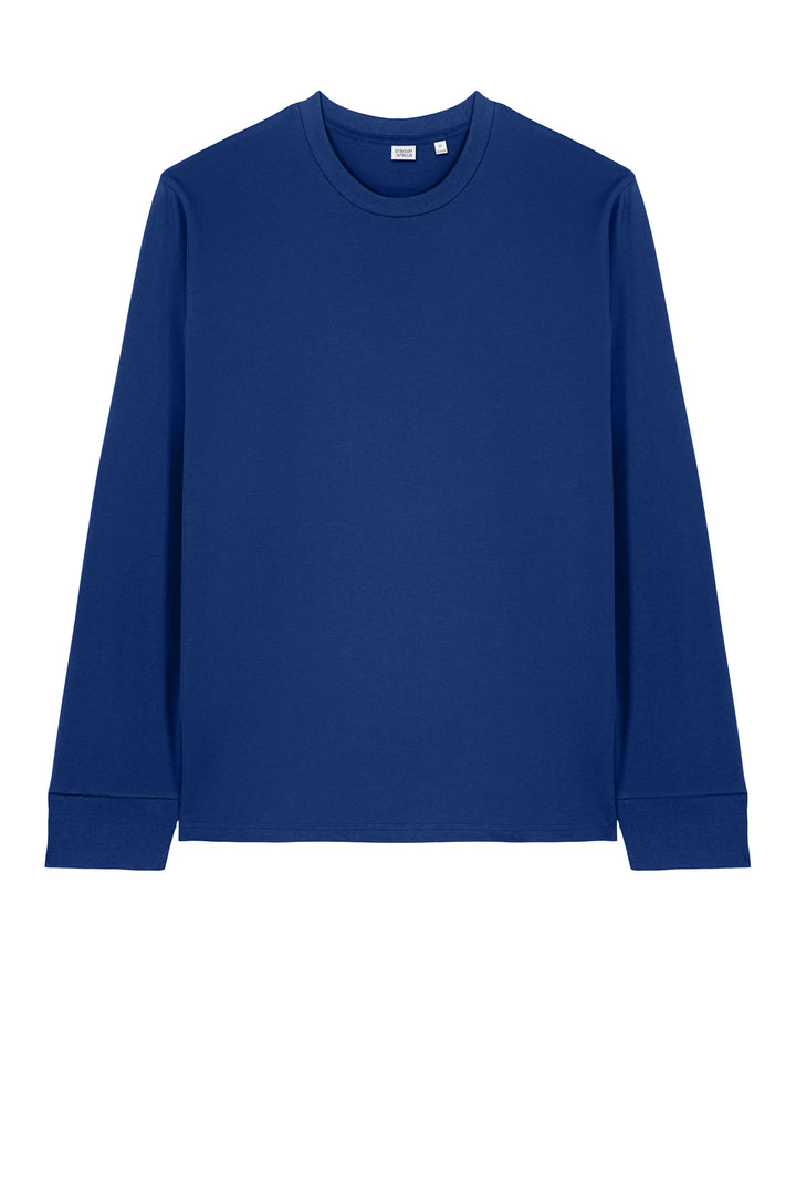 Front View of WorkerBlue Stanley/Stella Unisex Creator 2.0 Long Sleeve Tee SXU022