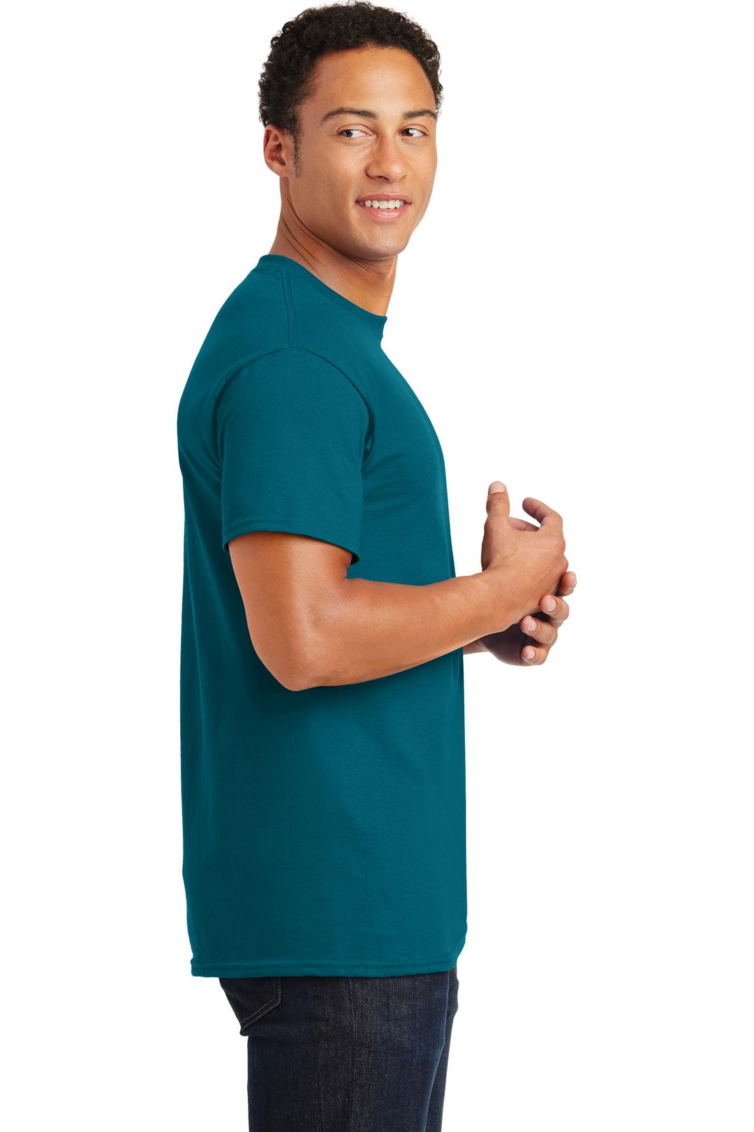 Galapagos Blue Gildan - Ultra Cotton 100% US Cotton T-Shirt. 2000
