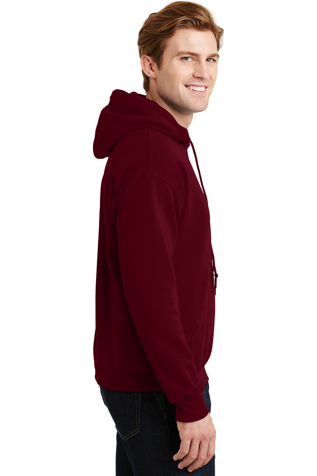 Garnet Gildan - Heavy Blend Hooded Sweatshirt. 18500