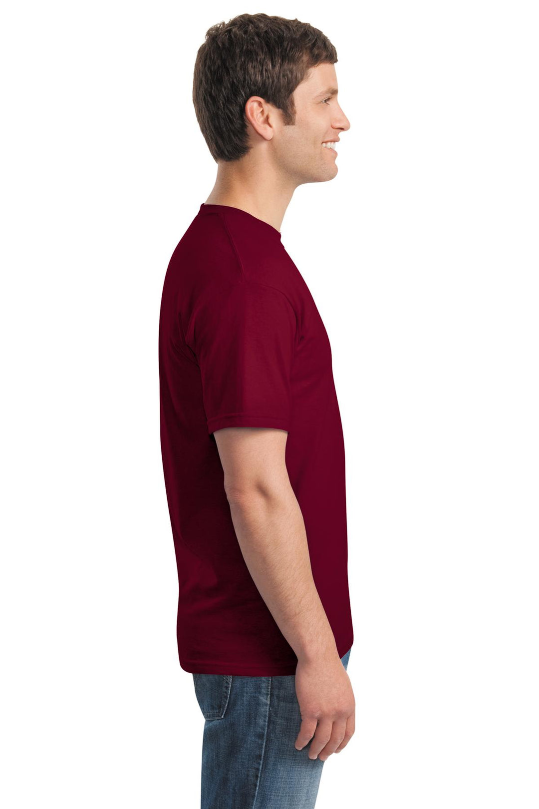 Garnet Gildan - Heavy Cotton 100% Cotton T-Shirt. 5000