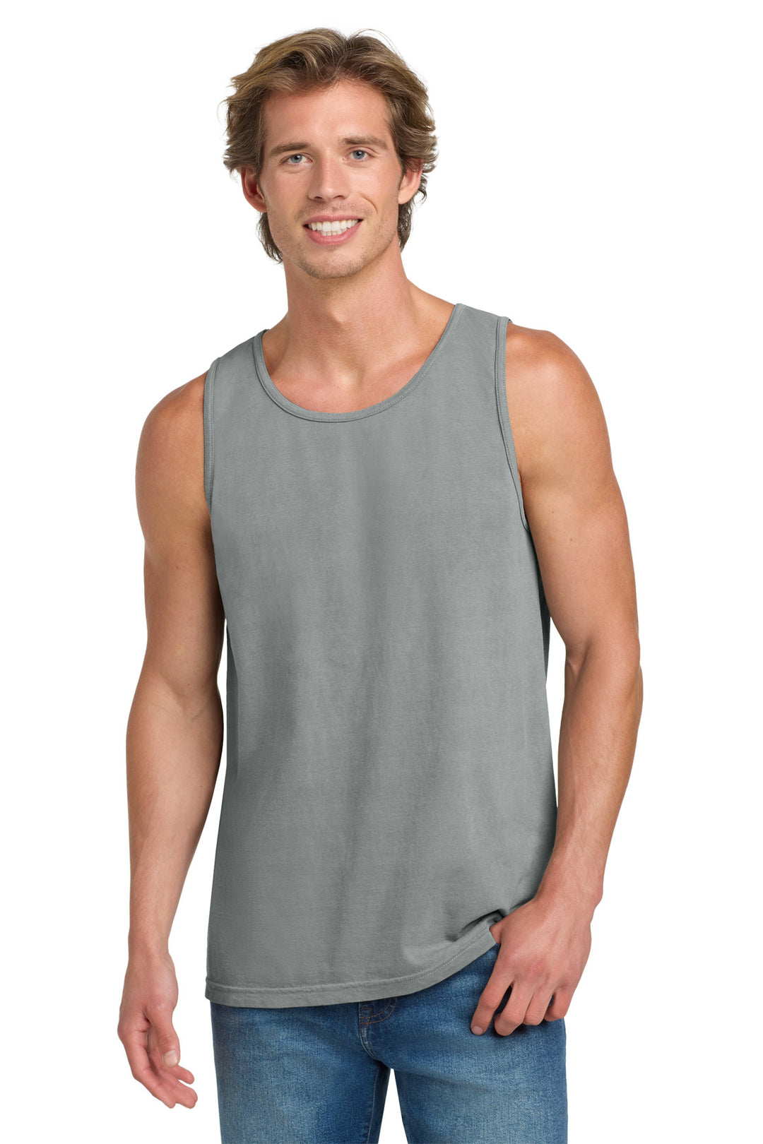 Granite COMFORT COLORS Heavyweight Ring Spun Tank Top. 9360