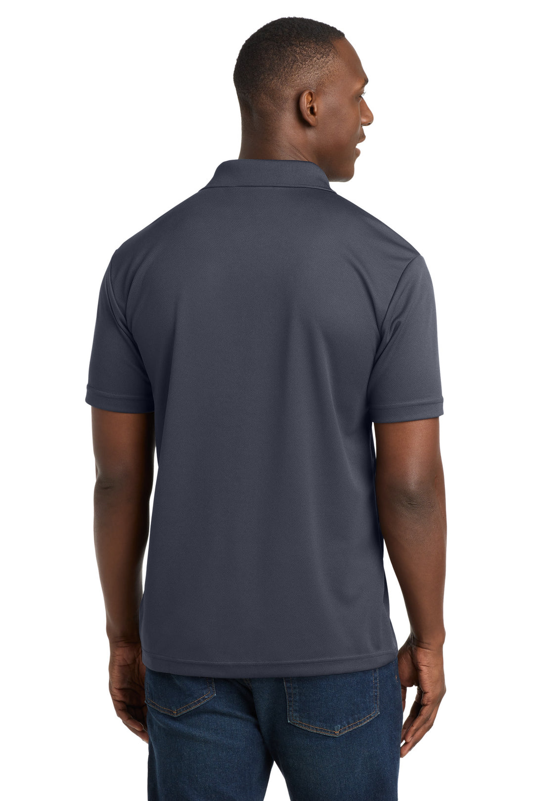 Graphite Grey Sport-Tek PosiCharge RacerMesh Polo. ST640