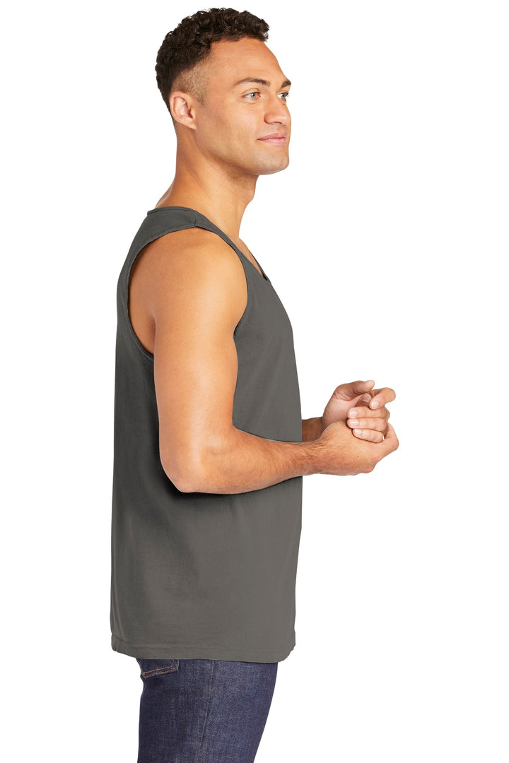 Grey COMFORT COLORS Heavyweight Ring Spun Tank Top. 9360