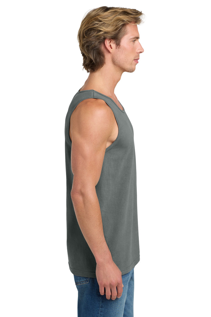 Grey COMFORT COLORS Heavyweight Ring Spun Tank Top. 9360
