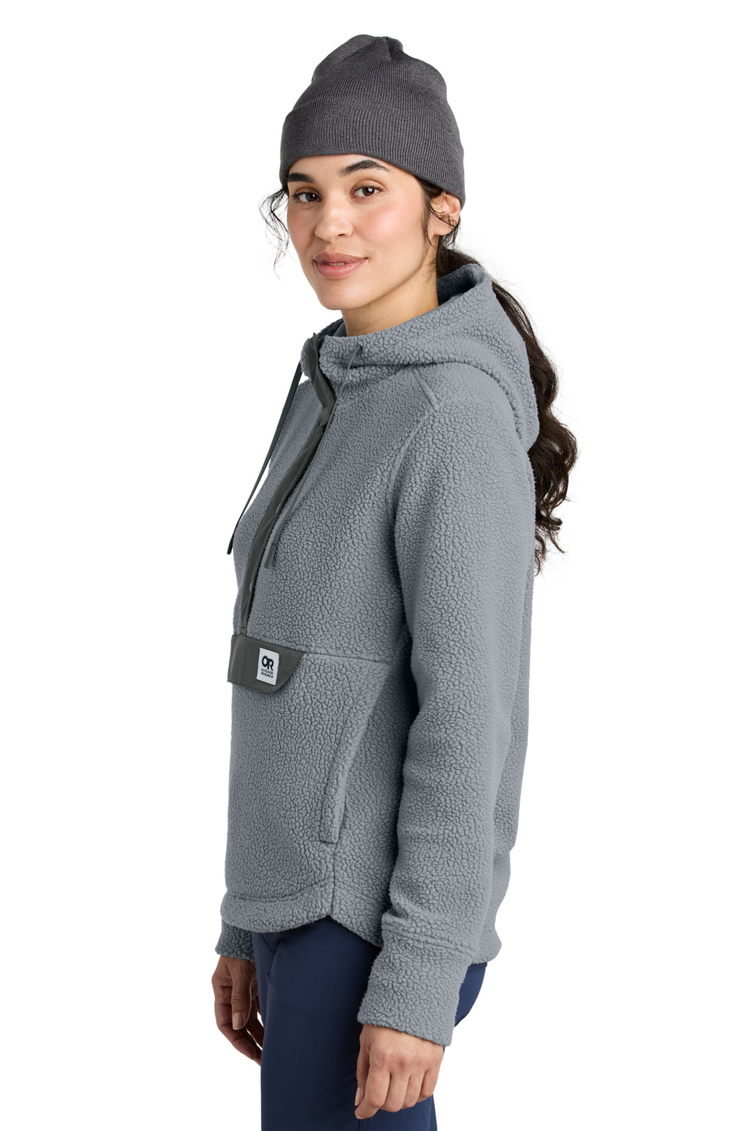 Grey LIMITED EDITION Outdoor Research Women's Packwood Fleece Pullover Hoodie OR322268