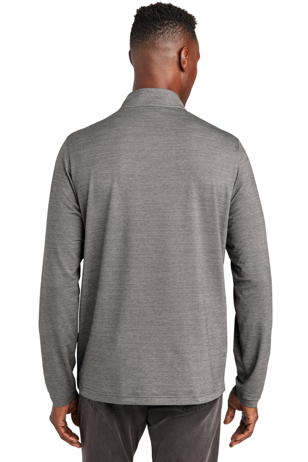 GreyHthr TravisMathew Crestview 1/4-Zip TM1MW452