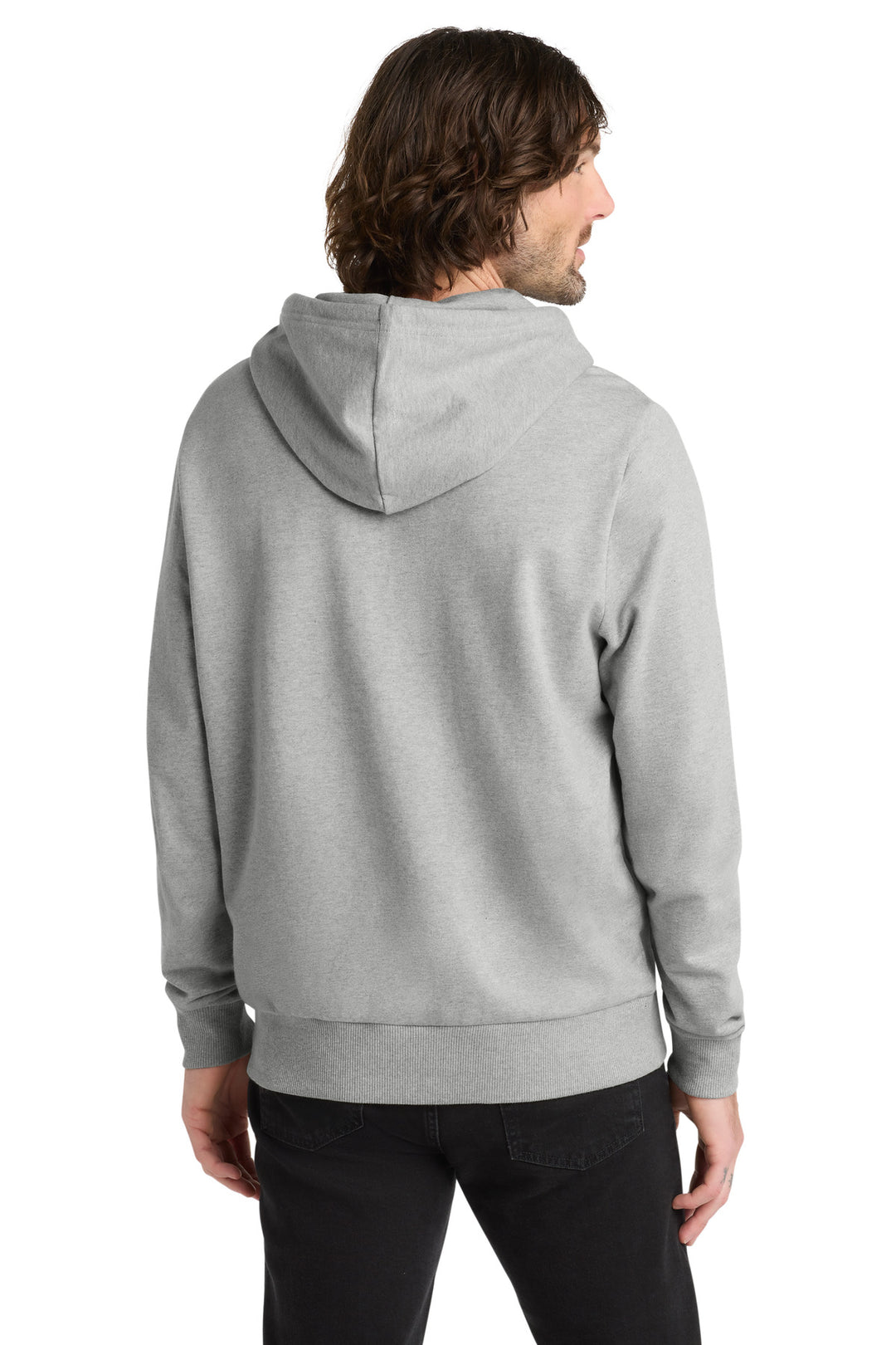 GrntGryHtr Allmade Unisex Organic French Terry Pullover Hoodie AL4000