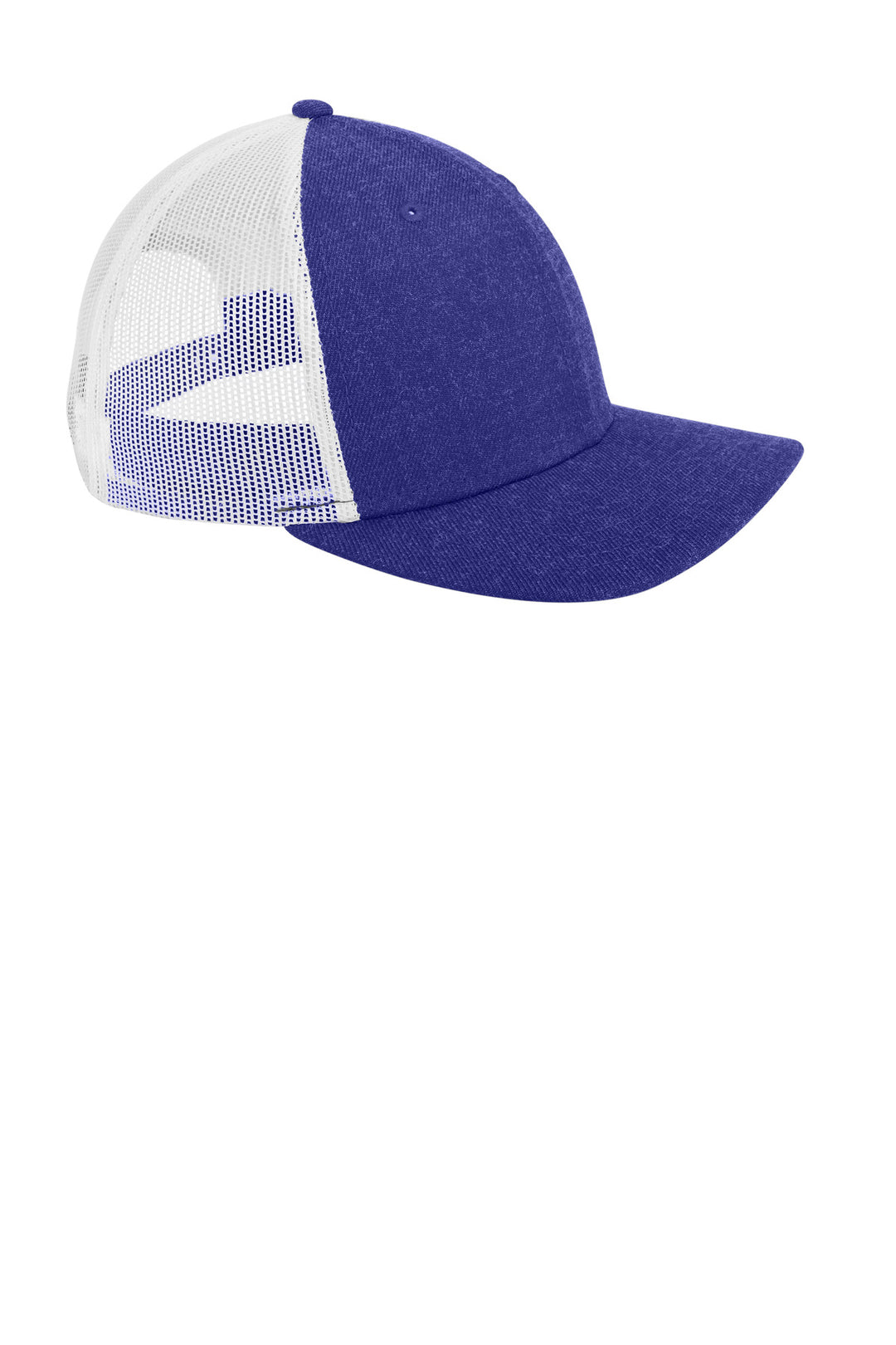 Heather Roy/Wh New Era Snapback Low Profile Trucker Cap NE207