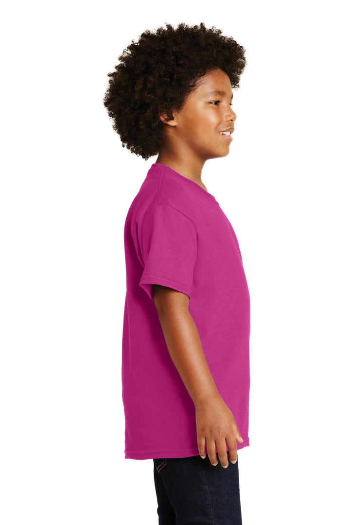 Heliconia Gildan - Youth Ultra Cotton 100% US Cotton T-Shirt. 2000B