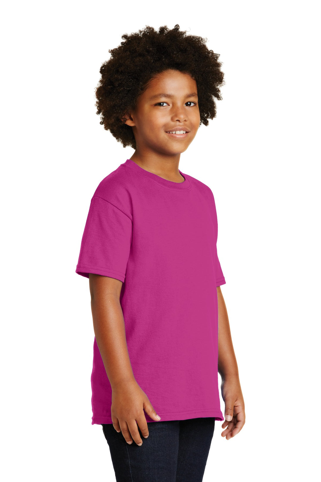 Heliconia Gildan - Youth Ultra Cotton 100% US Cotton T-Shirt. 2000B