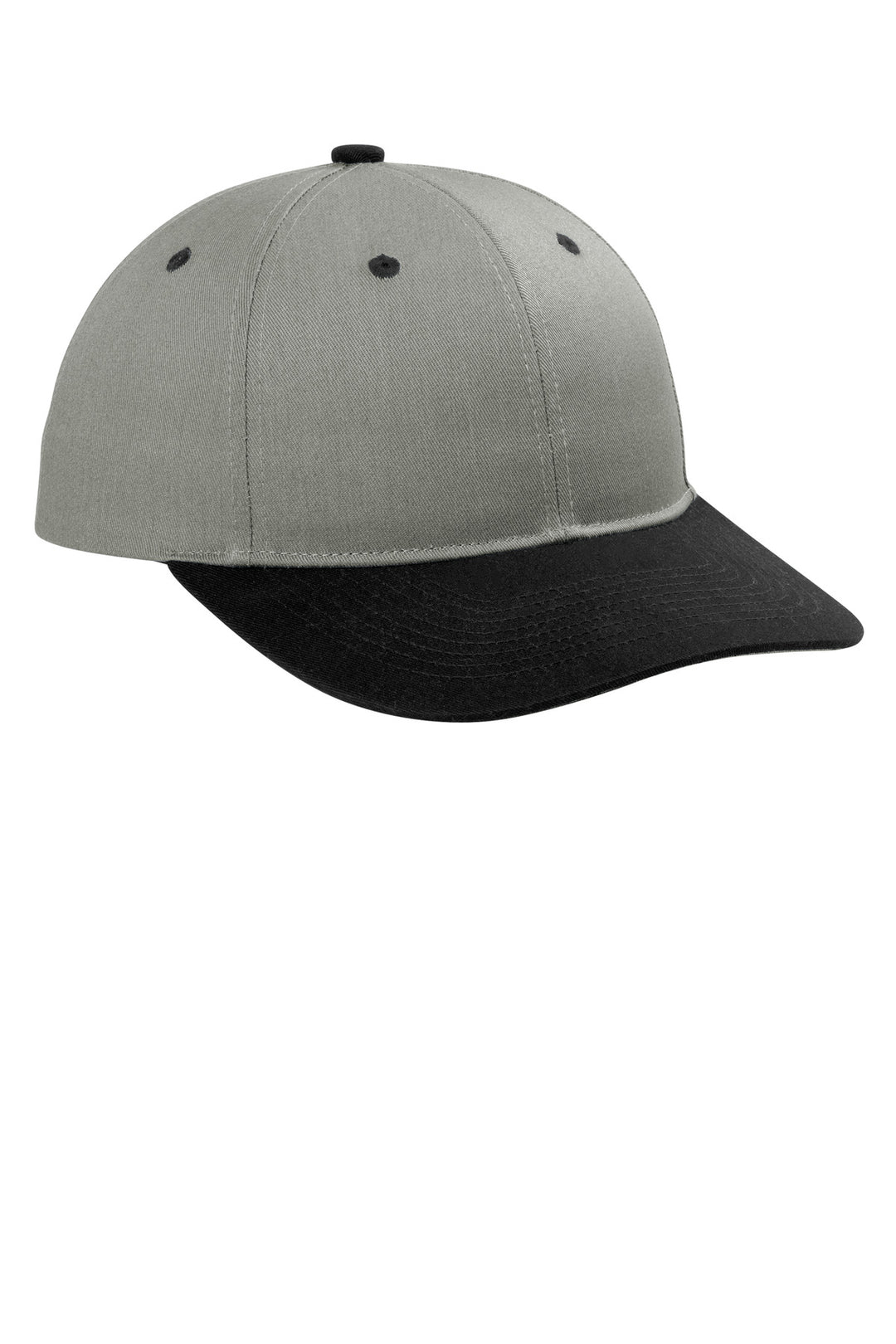 HtGrey/Blk Port Authority Snapback Cap C408