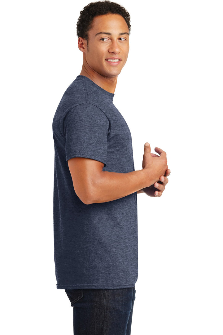 Hthr Navy Gildan - Ultra Cotton 100% US Cotton T-Shirt. 2000