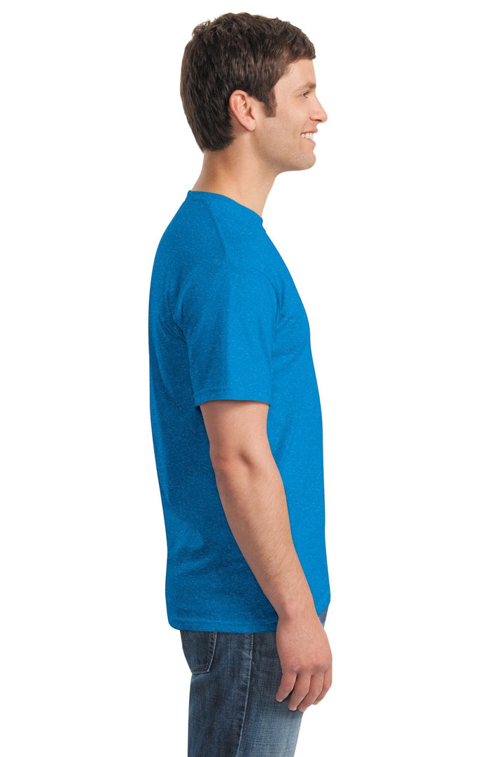 Hthr Sapphire Gildan - Heavy Cotton 100% Cotton T-Shirt. 5000