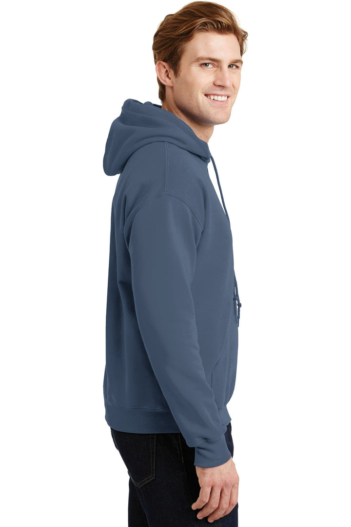 Indigo Blue Gildan - Heavy Blend Hooded Sweatshirt. 18500