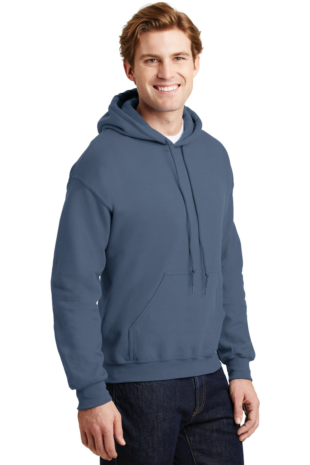 Indigo Blue Gildan - Heavy Blend Hooded Sweatshirt. 18500