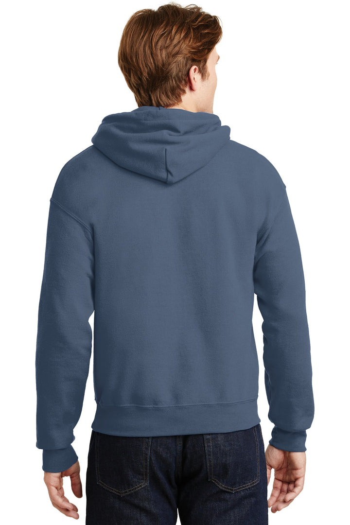 Indigo Blue Gildan - Heavy Blend Hooded Sweatshirt. 18500