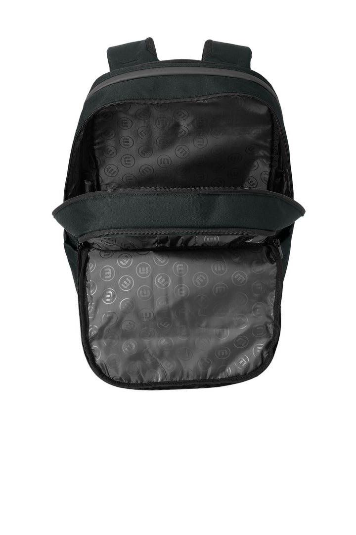 Inside View of Black TravisMathew Duration Backpack TMB105
