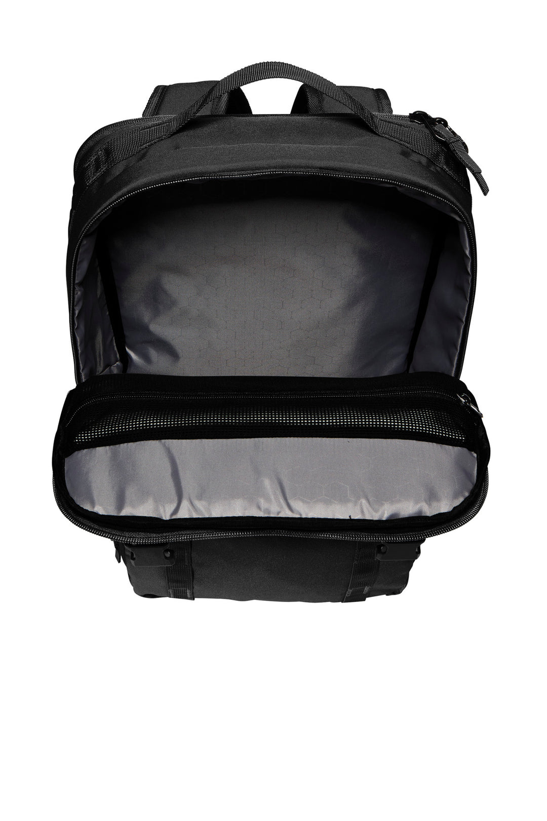Inside View of Blacktop OGIO Utilitarian Modular Pack 91018