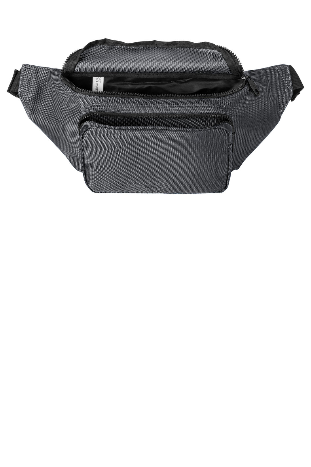 Inside View of DarkSlate Port Authority Large Crossbody Hip Pack BG919
