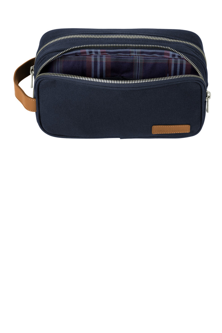Inside View of NavyBlazer Brooks Brothers Wells Dopp Kit BB18870