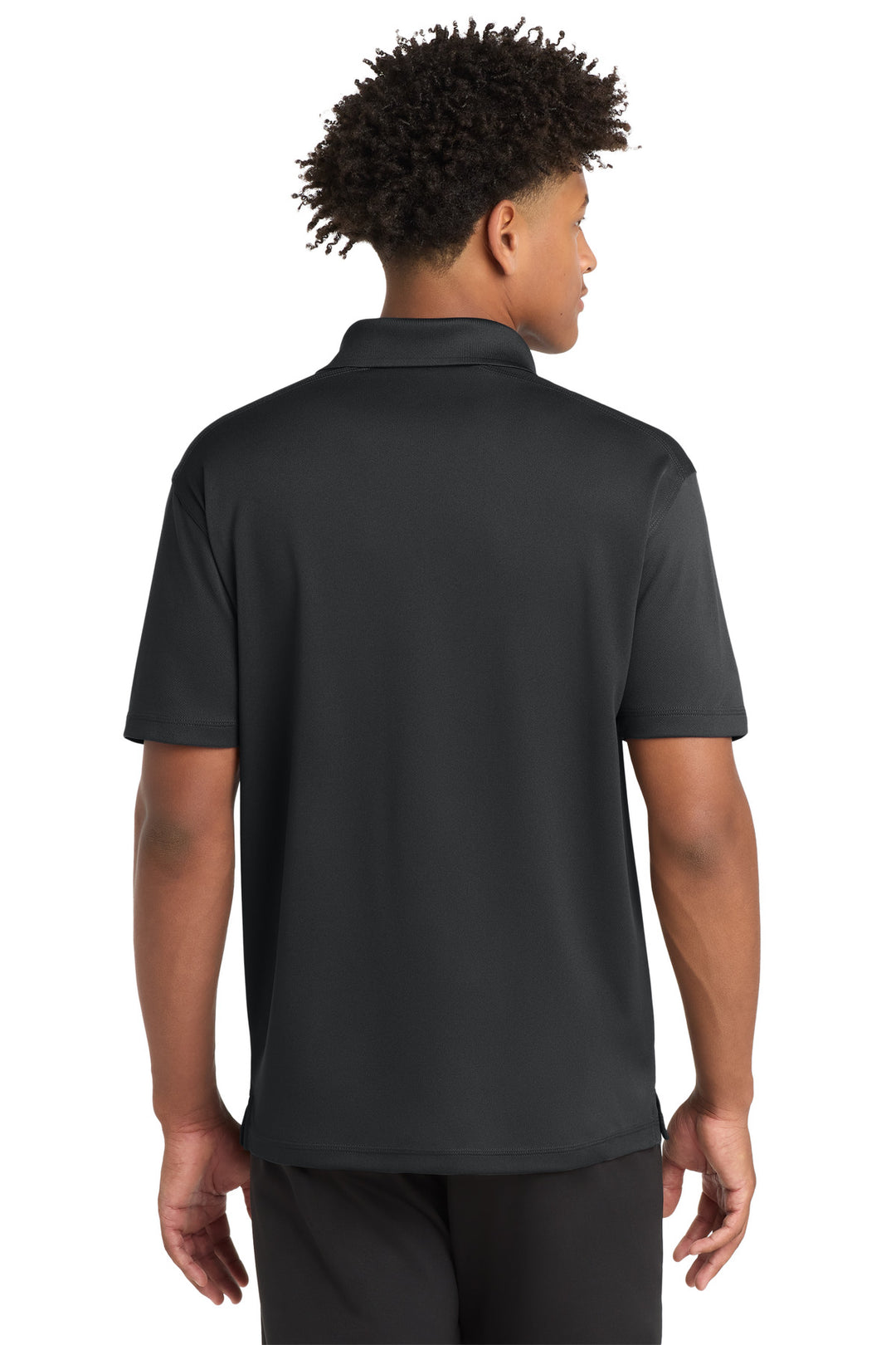 Iron Grey Sport-Tek PosiCharge Micro-Mesh Polo. ST680