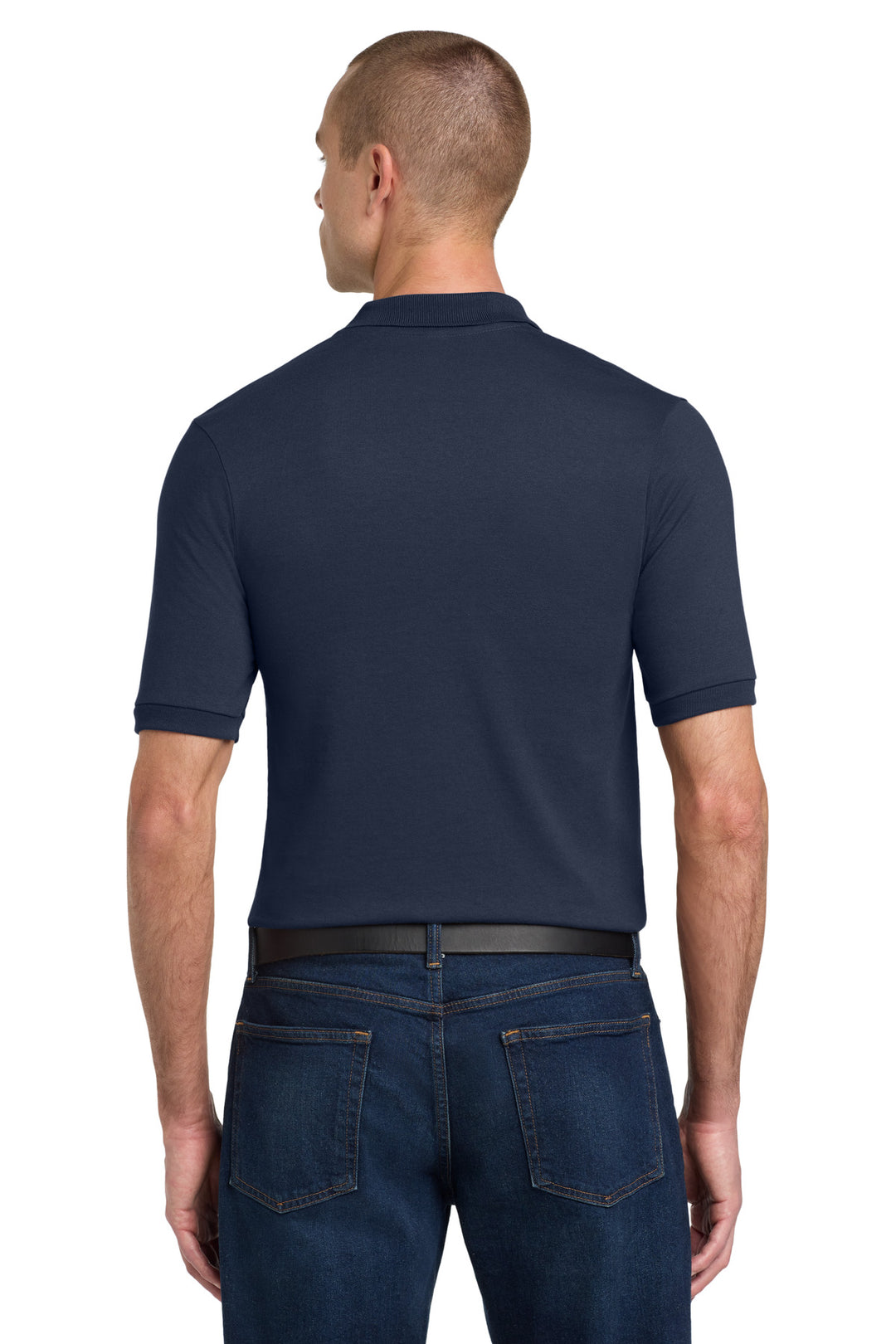 JNavy Jerzees Dri-Power Sport Shirt. 437M