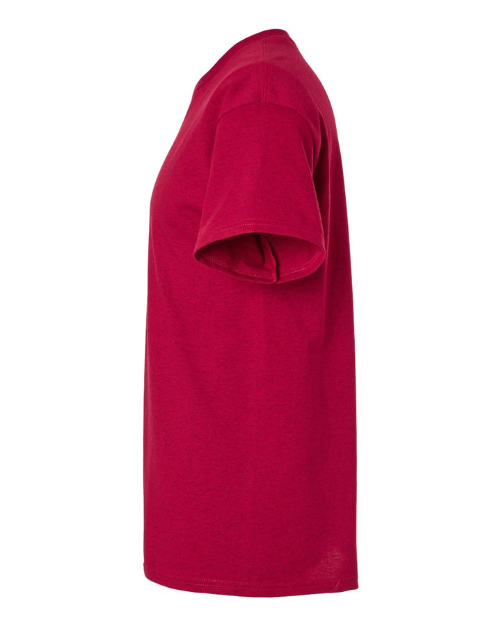 Left View of Antique Cherry Red Ultra Cotton® T-Shirt - 2000