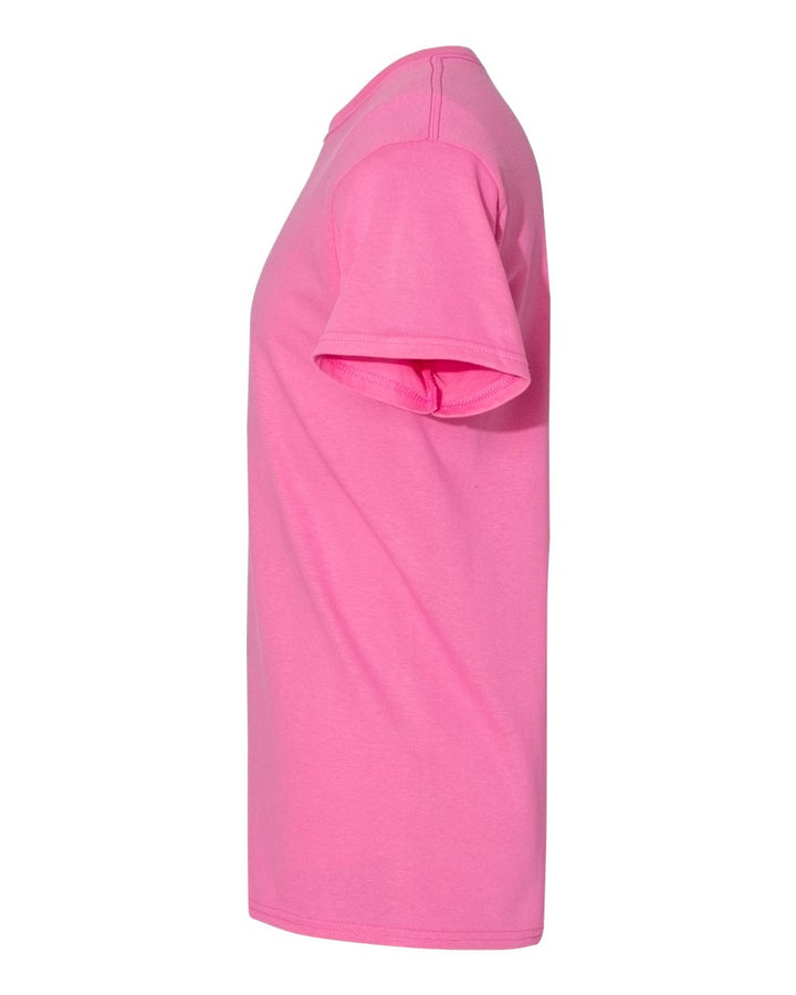 Left View of Azalea Heavy Cotton™ T-Shirt - 5000