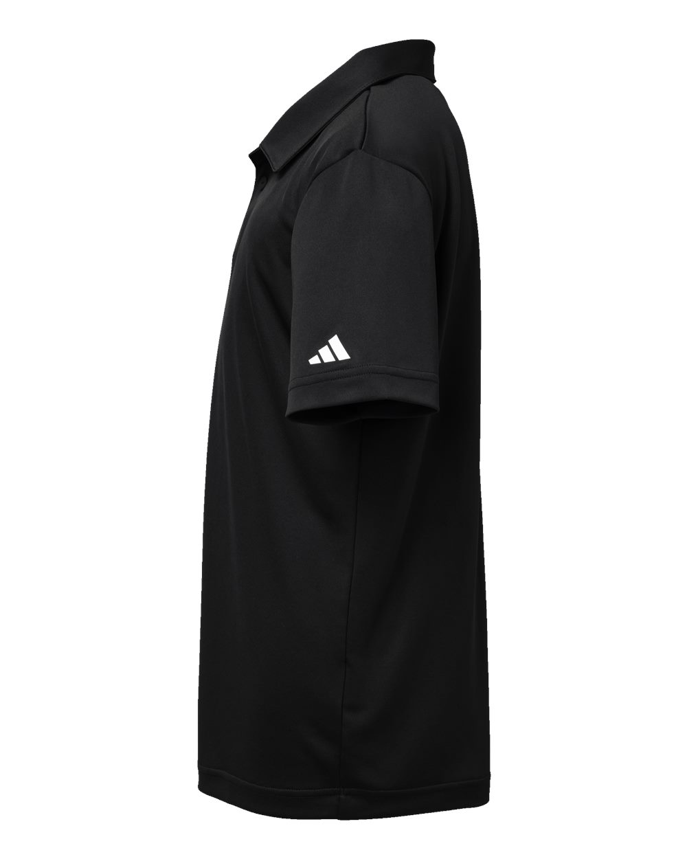 Left View of Black Youth Performance Polo - A4000