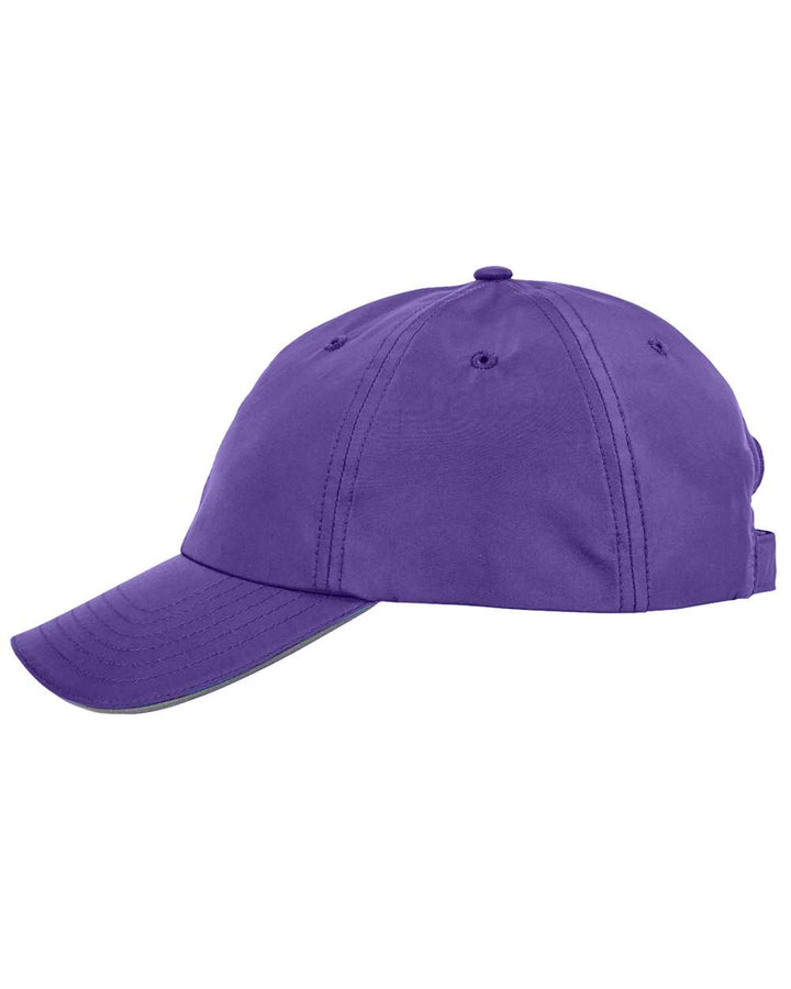 Left View of Campus Purple Pitch Performance Cap - CE001
