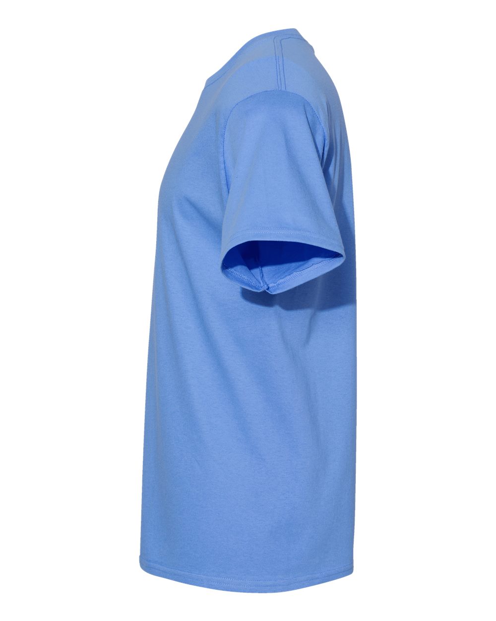 Left View of Carolina Blue Essential-T T-Shirt - 5280