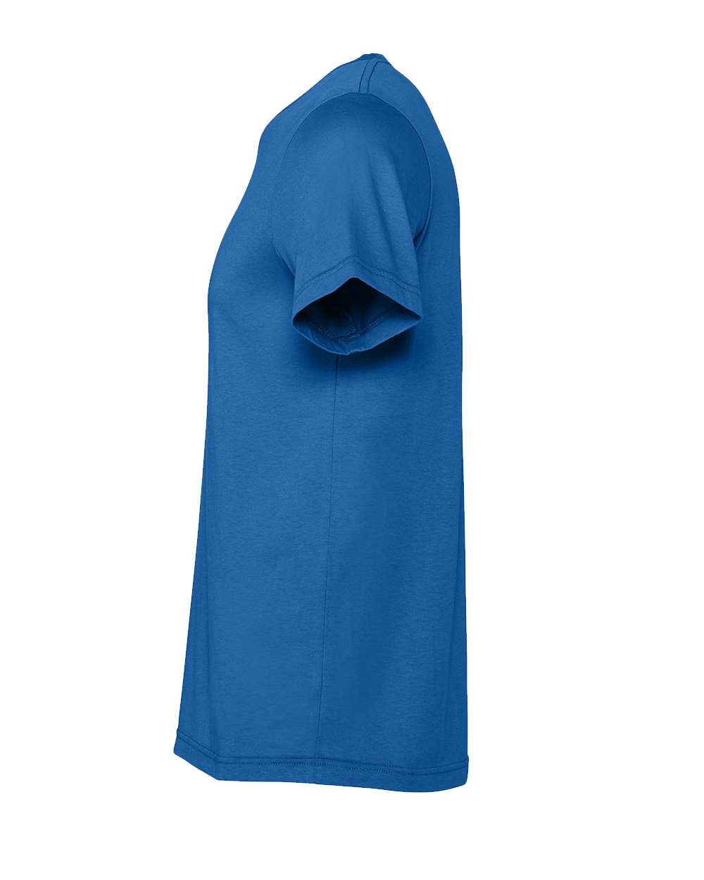 Left View of Columbia Blue Jersey Tee - 3001